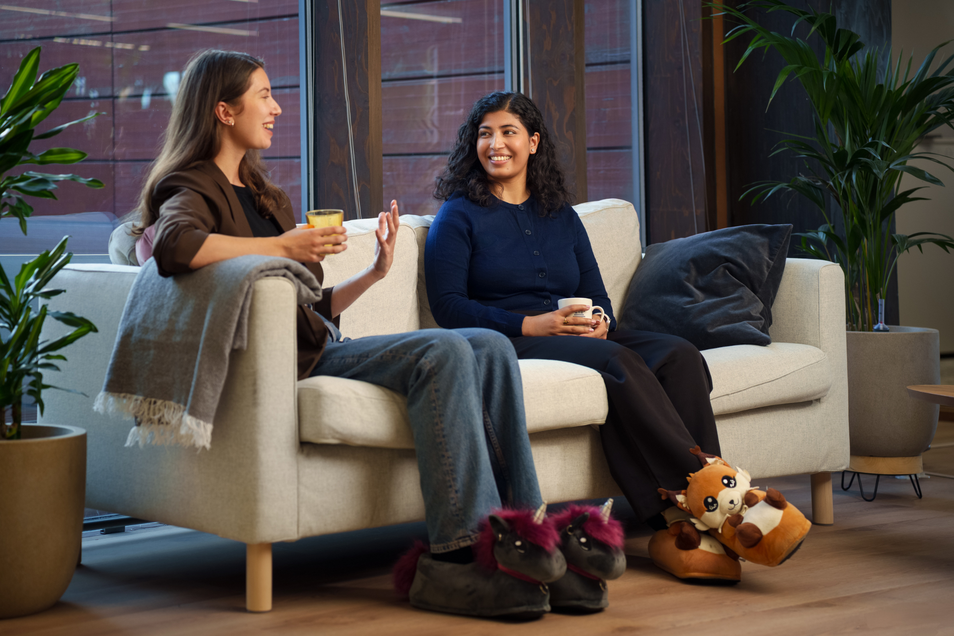 The Kumorion office lounge in Espoo